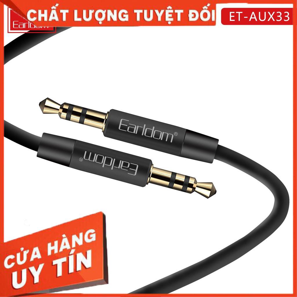 Dây Cáp Âm Thanh Cao Cấp Earldom Jack AUX-33 Kết Nối Chân 3.5 Lấy Âm Thanh Video Audio Lấy Nhạc Ra Loa Tai Nghe