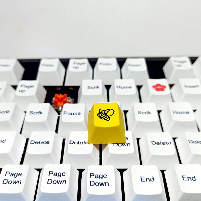 Nắp Đậy Phím Cơ Pbt Bền Bỉ Hình Ong Đốm