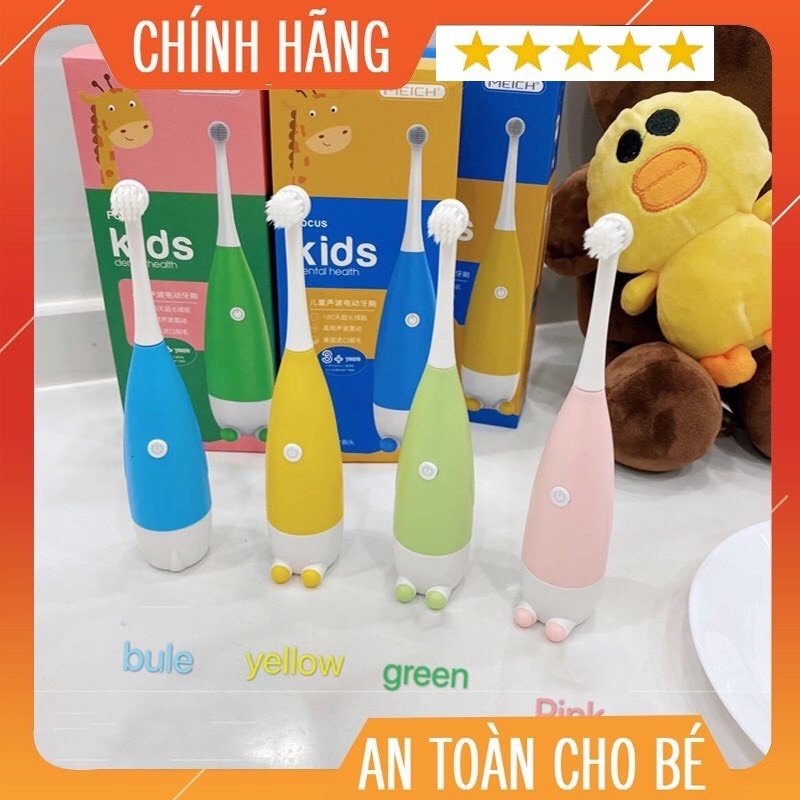 Bàn chải đánh răng tự động cho bé (dùng pin)