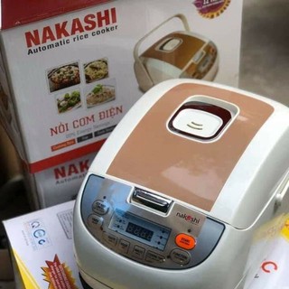 Nồi cơm điện tử nakashi hàng chính hãng bảo hành 12 tháng