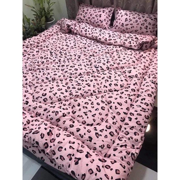 Bộ Gra , Gối, Chăn Phao 5 món