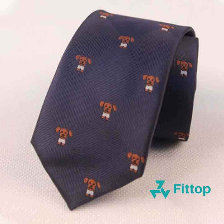 Cà Vạt Nam Công Sở Họa Tiết thời Trang 6cm FITTOP CAVAT-157