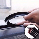 2m Gioăng Cao Su Chữ T Nẹp Chân Kính Lái bên ngoài ô tô khe gạt nước mưa xe hơi hàng cao cấp