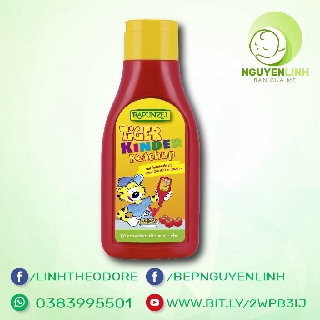 Rapunzel Tương cà chua Tiger Kinder Ketchup 500gr