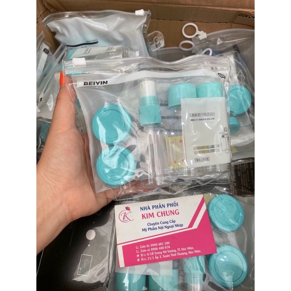 Bộ chiết mỹ phẩm 6 món (Bộ chiết du lịch)