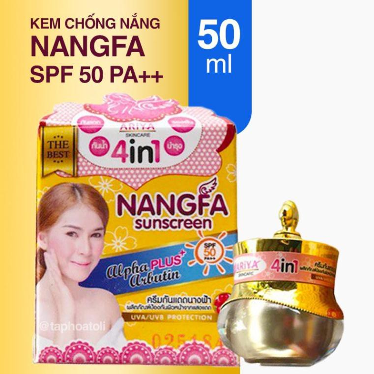 Kem chống nắng makeup Nangfa Thái Lan 50ml - KCN