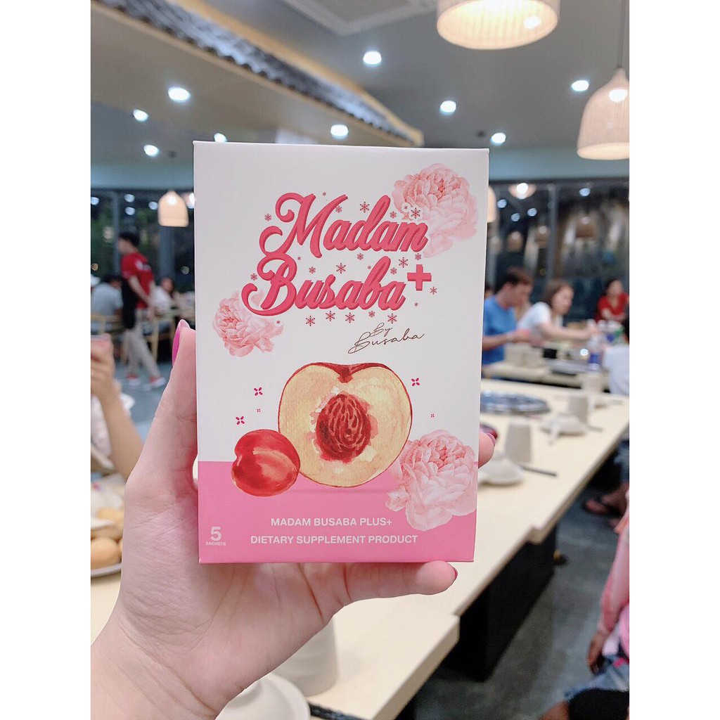 Set 5 gói = 1 hộp nở ngực madam busaba | BigBuy360 - bigbuy360.vn