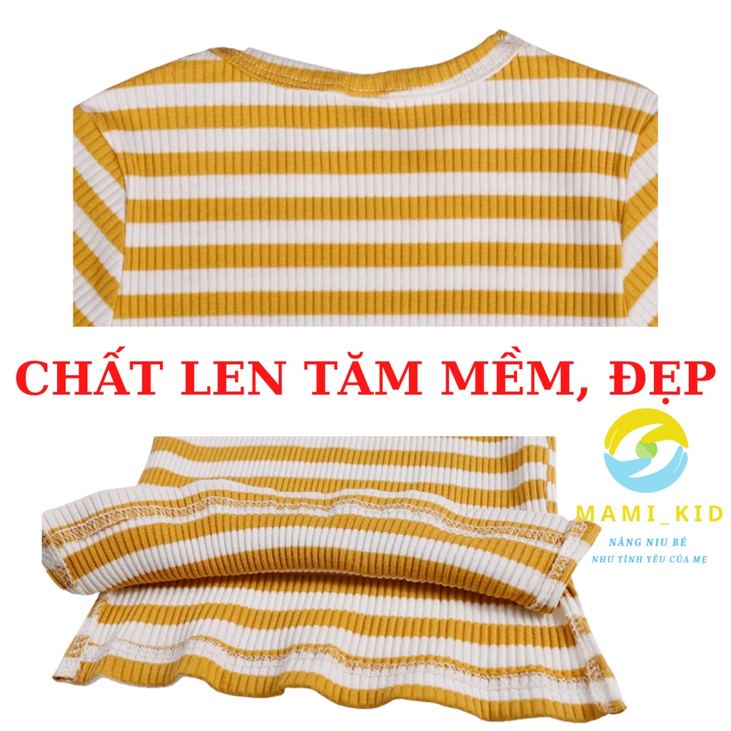 Váy Len Tăm Kẻ Body Cho Bé, Váy Len Body Thu Đông Cho Bé Gái Lên Dáng Đẹp, Điệu,,,