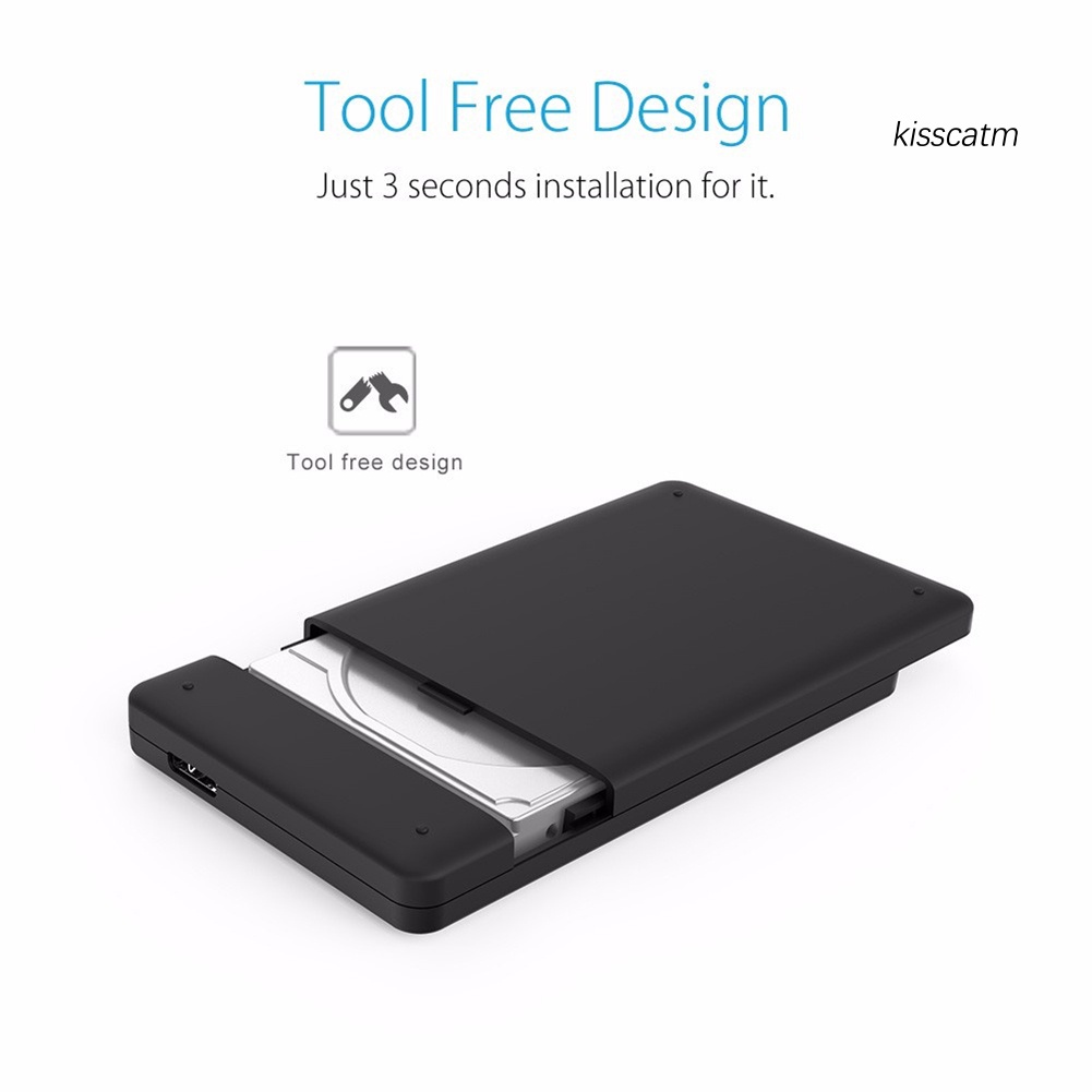 Hộp Đựng Ổ Cứng 2.5inch Sata Sang Usb 3.0 Ốp | BigBuy360 - bigbuy360.vn