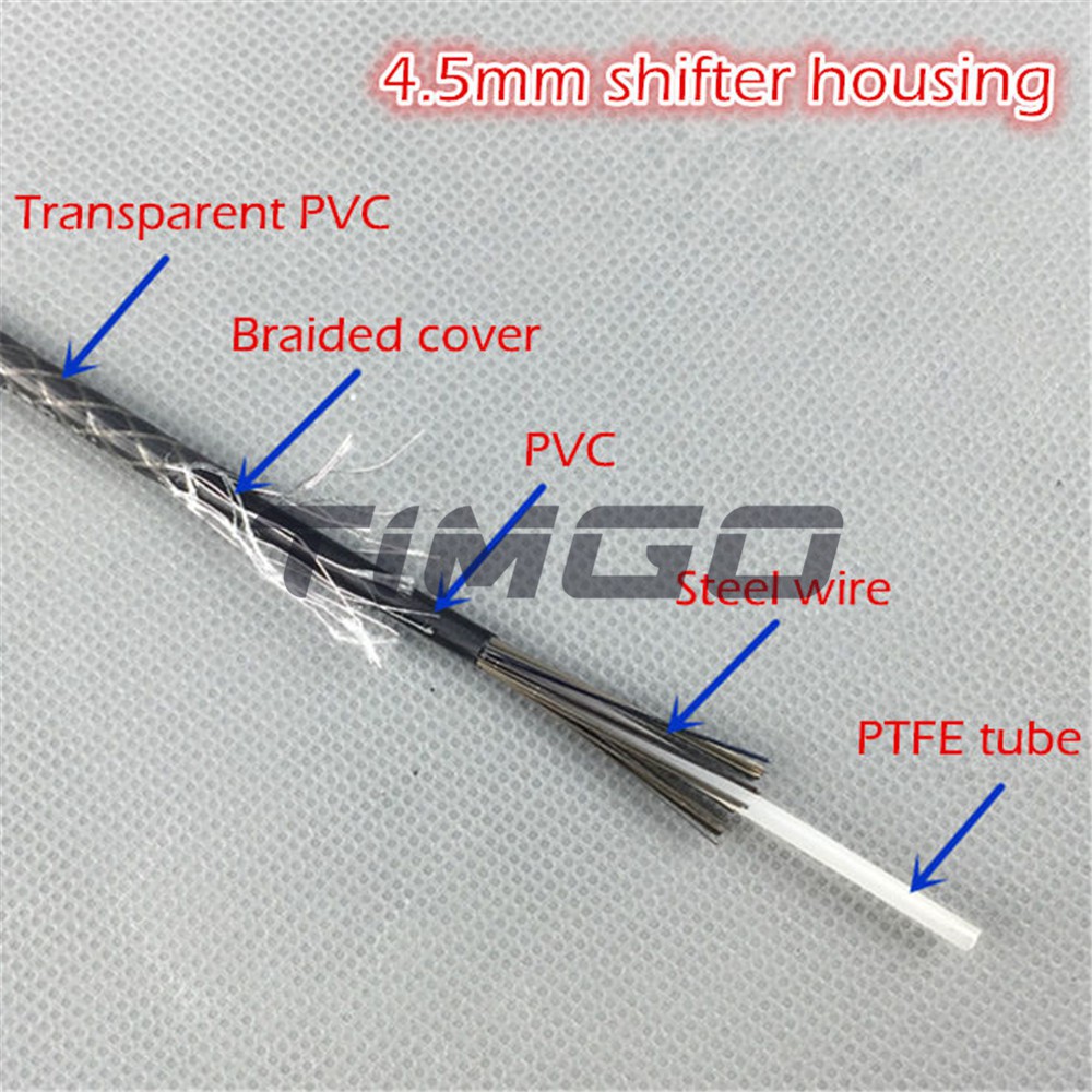 Dây Phanh Xe Đạp Leo Núi 5 Lớp 4.5 / 4mm Chất Lượng Cao