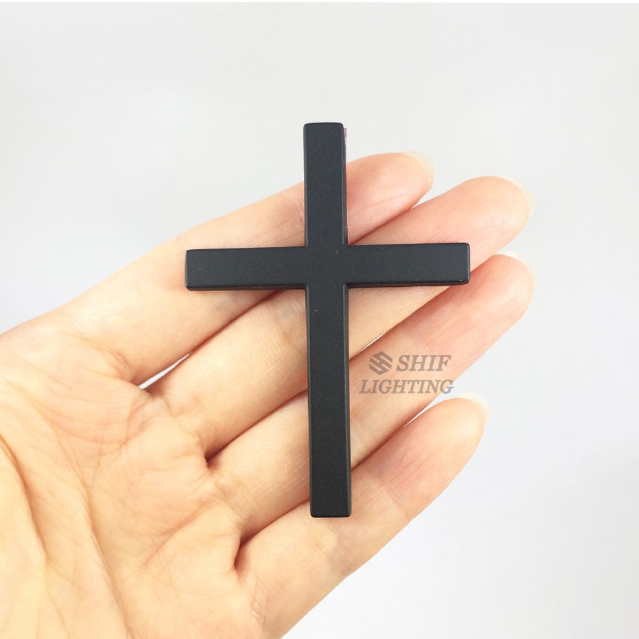 Miếng dán kim loại trang trí thân xe hơi/xe tải hình chữ thập