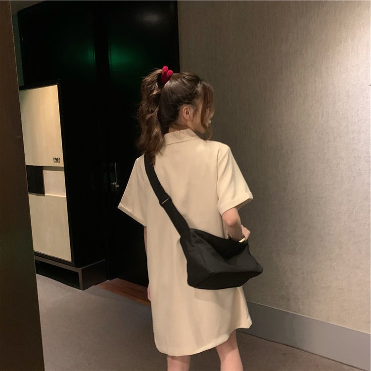 Đầm Cổ Polo Thiết Kế Mới Thoải Mái Thời Trang Dành Cho Nữ