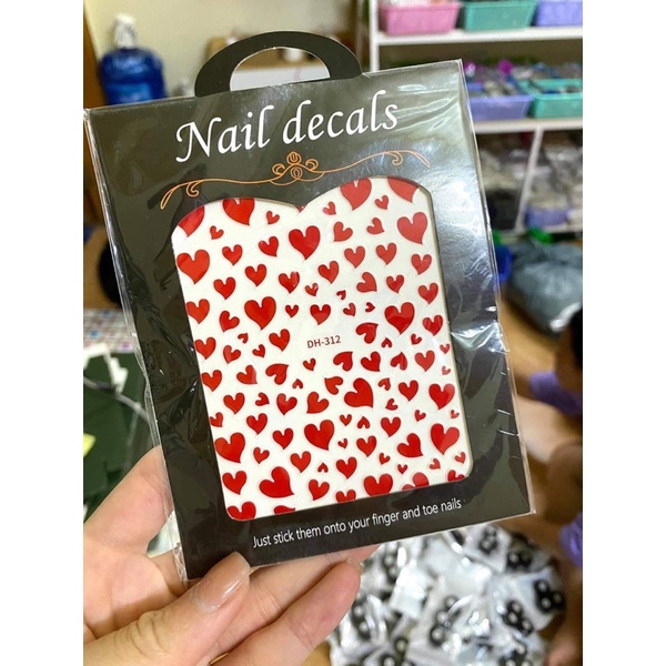 [ĐỒ NAILS] Tấm Dán Trang Trí Móng Nhiều Mẫu Mã 10