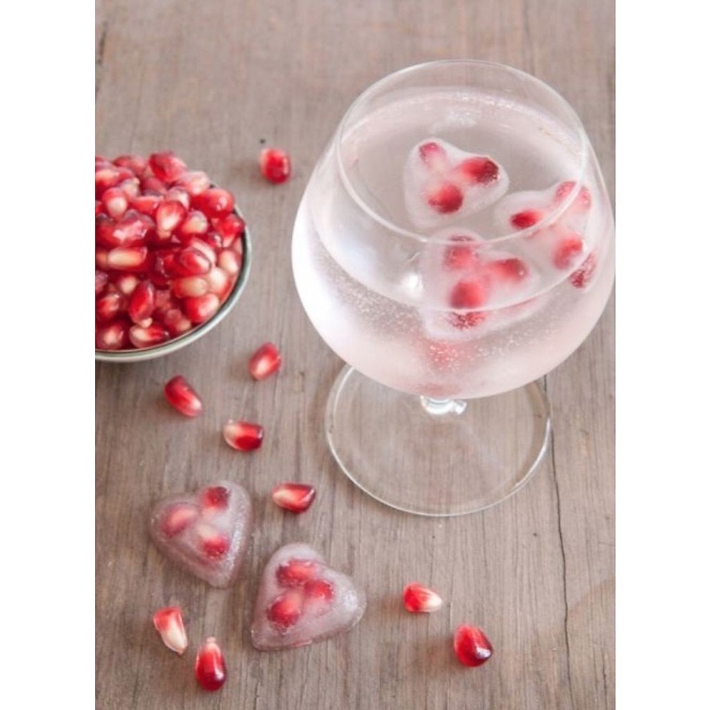 Bộ 5 Khay Làm Đá Thạch Rau Câu Socola Hình Trái Tim