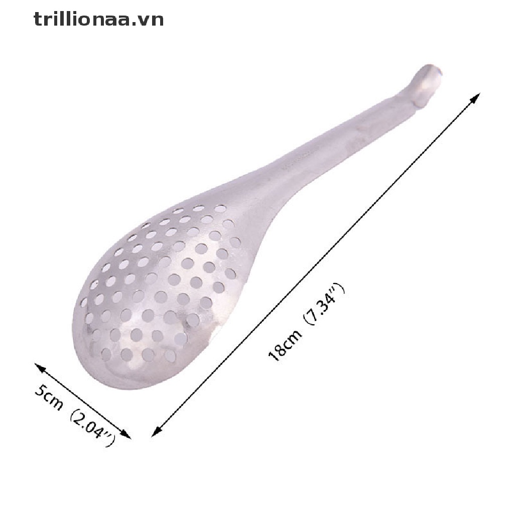 【trillionaa】 Creative 56 Holes Acrylic Molecular Cuisine Caviar Spoon Useful Kitchen Cooking .