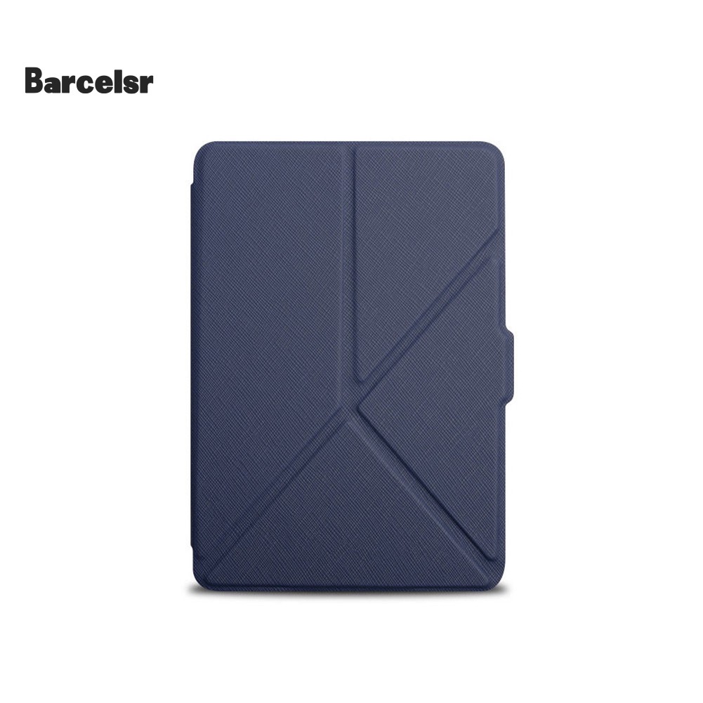 Bao da máy đọc sách giả gia kiểu origami hít nam châm kiêm giá đỡ cho Kindle Paperwhite 1 2 3 | BigBuy360 - bigbuy360.vn