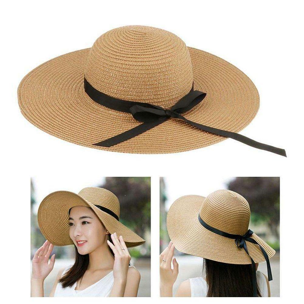 Nón Cói Rộng Vành Nhiều Màu Sắc Thời Trang Đi Biển Mùa Hè Cho Nữ