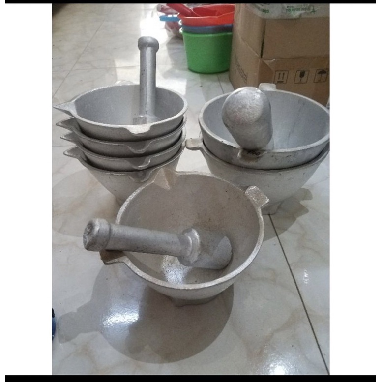 Bộ cối chày nhôm hàng xịn