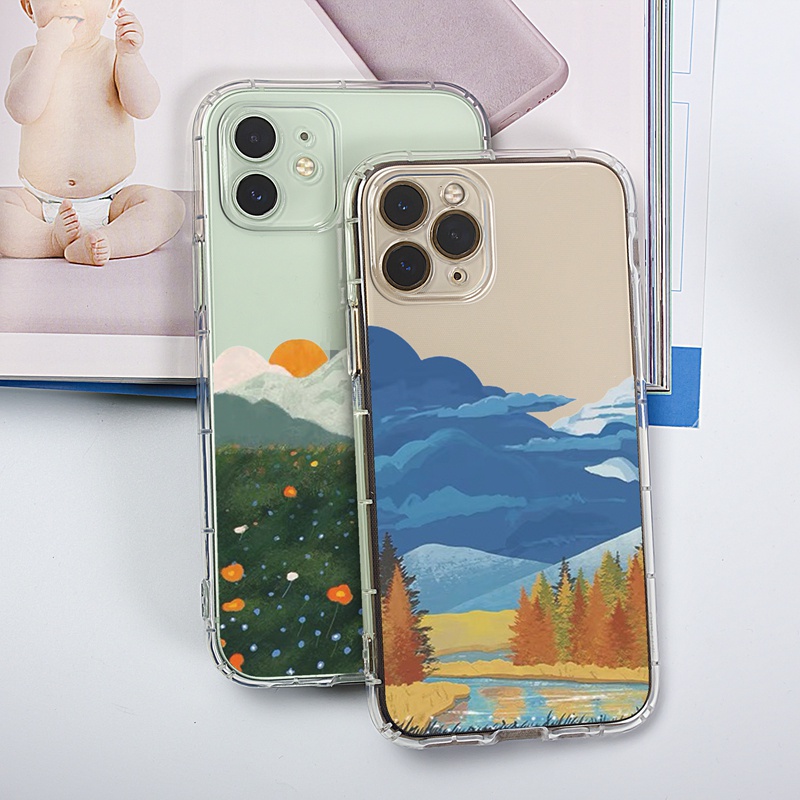 Ốp lưng iphone Ốp điện thoại Suntaiho TPU trong suốt thích hợp cho IPHONE 11 PRO MAX XR XS MAX 7 8PLUS 12 PRO MAX 12 MINI 13 PRO MAX 13