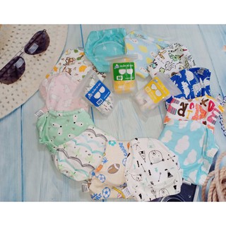 {MUA 10 TẶNG 1} Quần bỏ bỉm cotton Goodmama cho bé phiên bản mới
