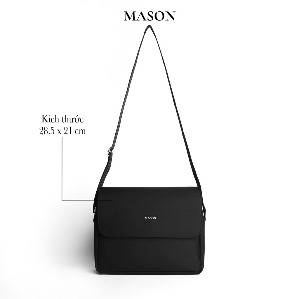 Túi đeo chéo nam nữ unisex đựng ipad Rush Bag vải Oxford nhập khẩu chống thấm nước thương hiệu Mason - M11