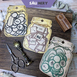 [SALE XẢ HÀNG] Sâu Nery - SN205 - Set 50 sticker cổ điển SAID BEFORE STICKER