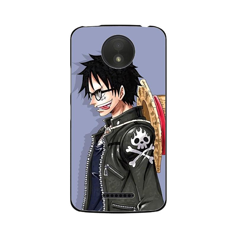 Fashion One Piece Cartoon Case For Motorola C XT1750 XT1754 XT1755 XT1758 Moto C Plus XT1754 XT1723 Cover Zoro Soft Shell