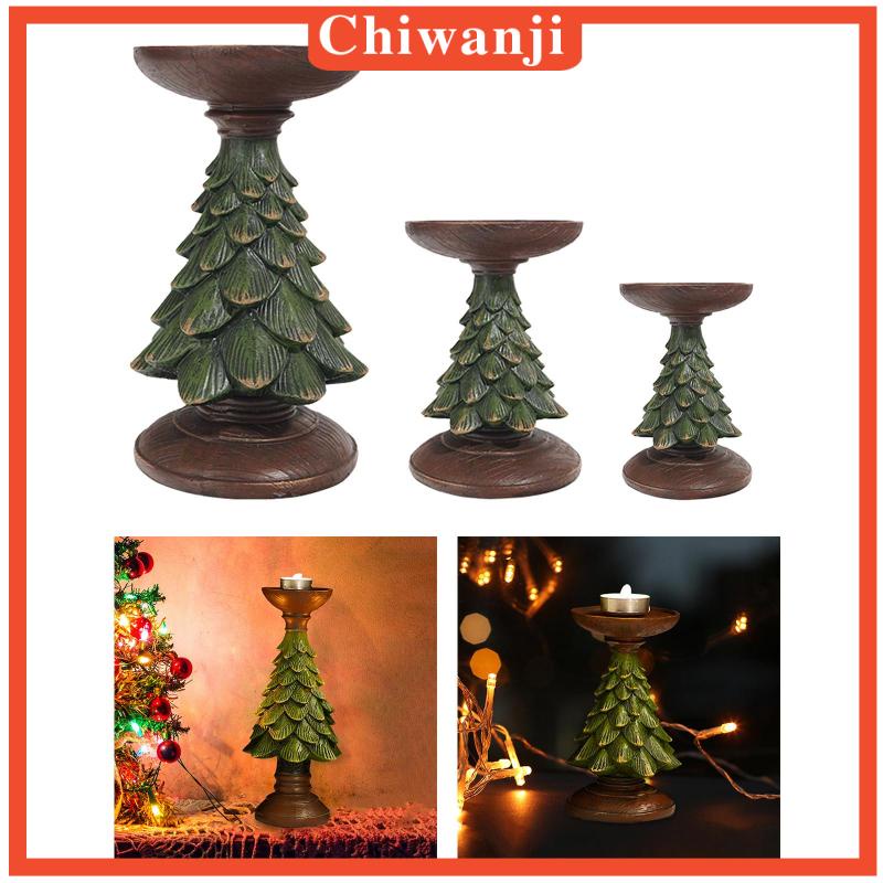 Giá Đỡ Đèn Cầy Hình Cây Thông Noel Độc Đáo Trang Trí Bàn Nhà Cửa