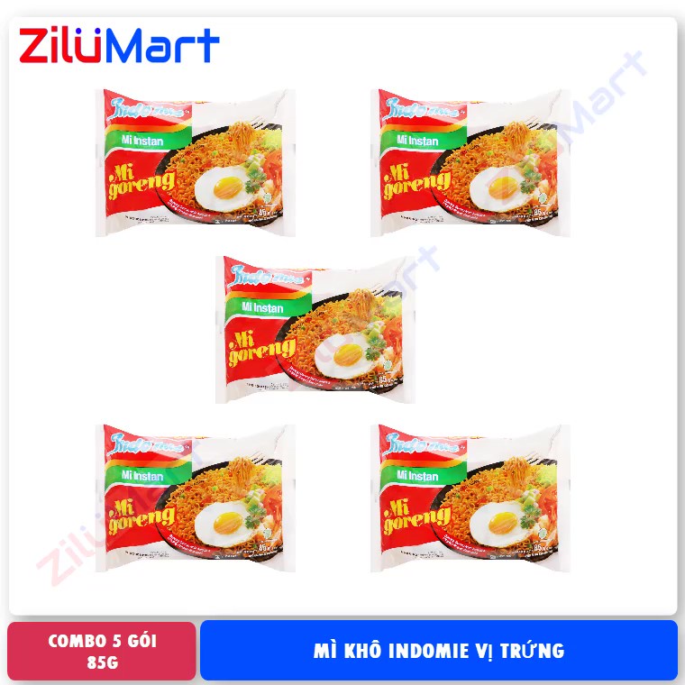 Mì xào khô Indomie Mi Goreng vị đặc biệt  loại 85g