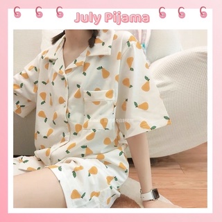 vải xô muslin quả lê vàng nền be siêu xinh