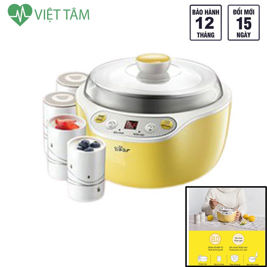 Máy ủ, làm sữa chua tự động Bear SNJ-B10K1