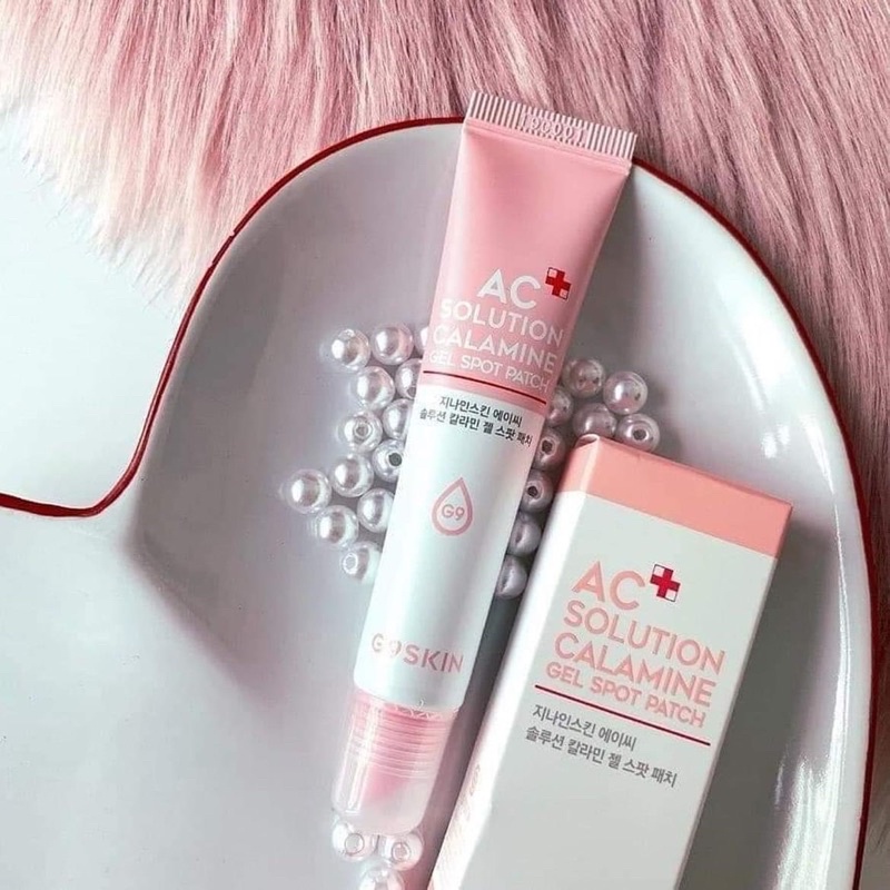 Kem Dưỡng Giảm Mụn Viêm, Mụn Sưng Mủ, Mờ Thâm, Mờ Sẹo, Giảm Mụn Ẩn G9Skin Calamine Gel Spot Patch LOVESKINCARE VN