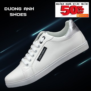 FREESHIP ĐƠN [99K] Giày sneaker thể thao trắng bền đẹp + Tặng tất cổ ngắn