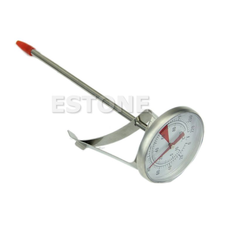 ✿ Nhiệt Kế Đo Nhiệt Độ Thức Ăn, Được Làm Từ Thép Không Gỉ Với Đầu Dò 100 Cái°C