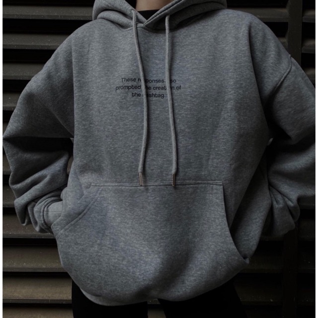 Áo nỉ có mũ nam nữ -Grey hoodie #shopxuhuong #shopdacbiet | BigBuy360 - bigbuy360.vn