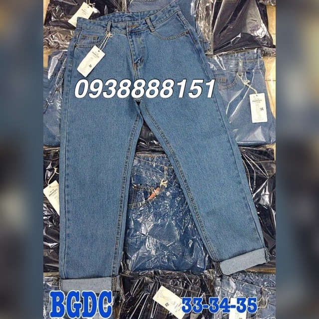 Quần Baggy size 33-34-35