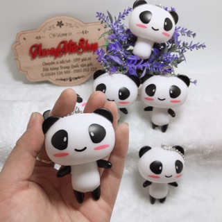 Móc khoá Nhựa gấu trúc to