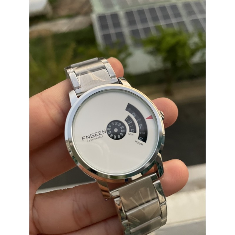 Đồng hồ nam chính hãng FNGEEN Chạy Dọc, hàng tốt (MÃ: FN101)