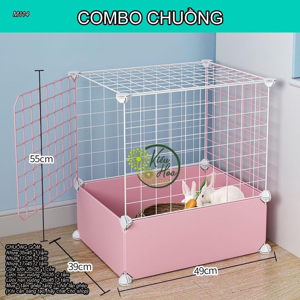 [SỈ SLL] Lưới Sắt Lắp Tủ, Kệ, Chuồng Chó, Chuồng Mèo, Thỏ Chim (có tặng chốt gắn)