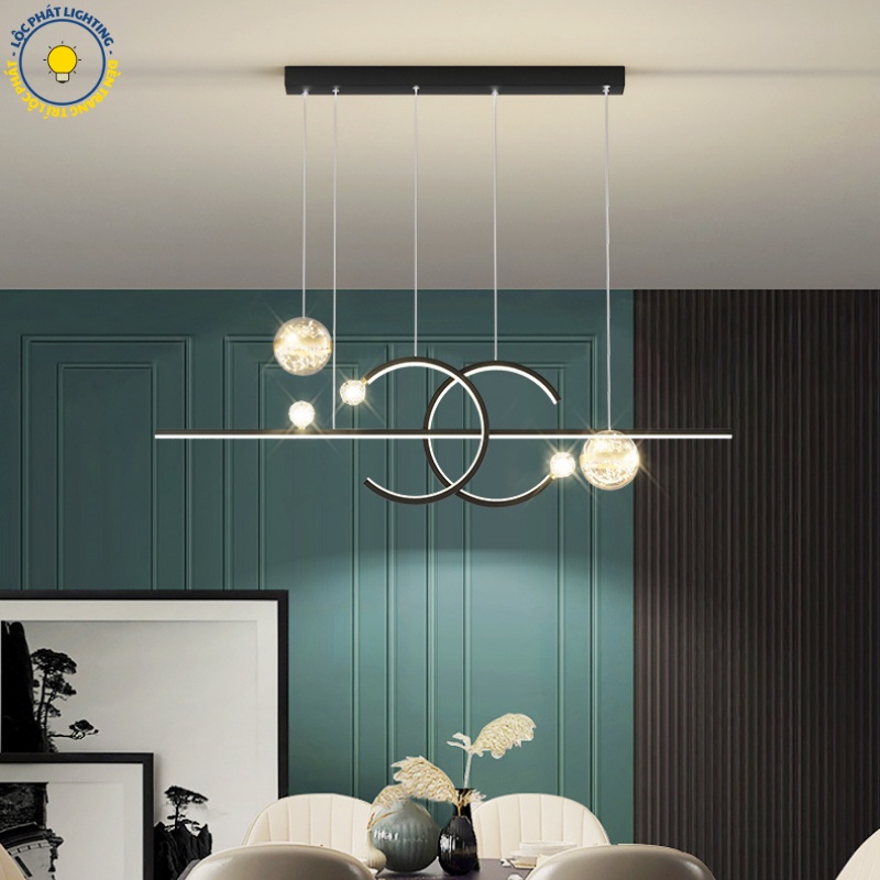 Đèn Thả ,Đèn Thả Trần LED 830 Trang Trí Phòng Khách  3 Chế Độ Sàng Hiện Đại Sang Trọng