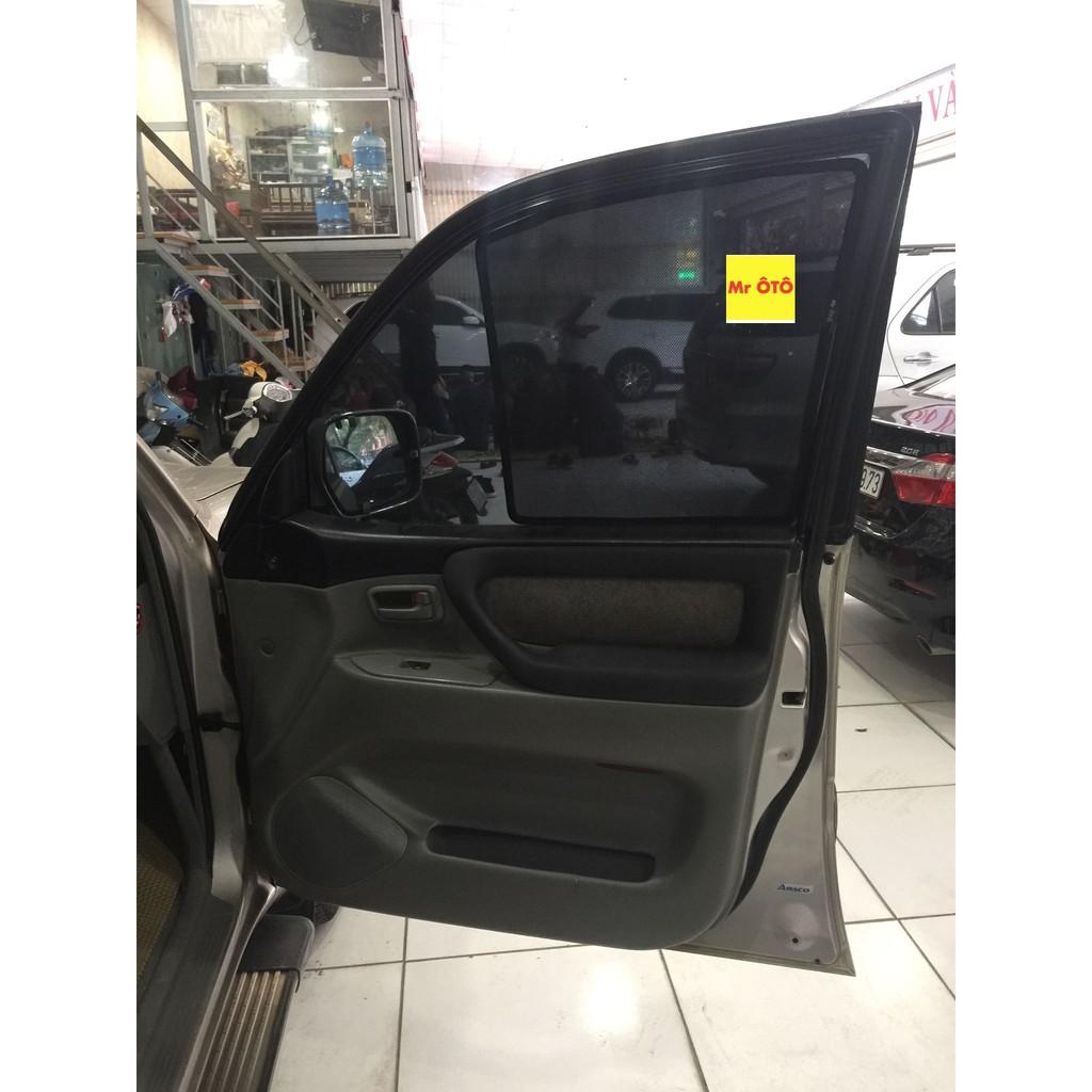 Rèm Che Nắng Xe Toyota Land Cruiser 2004-2010 chống UV Hàng Loại 1 MR.ÔTÔ - Bảo Hành 2 Năm