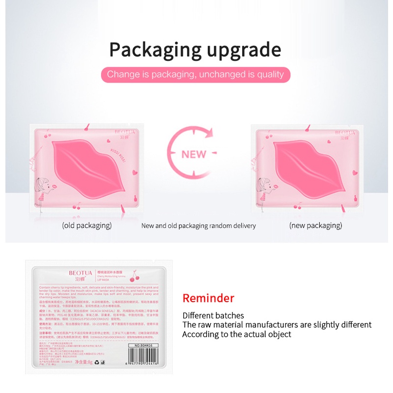 ANNIES Mật Ong Collagen Môi Mặt Nạ Dưỡng Ẩm Pha Lê Cho Môi ↑Tophope