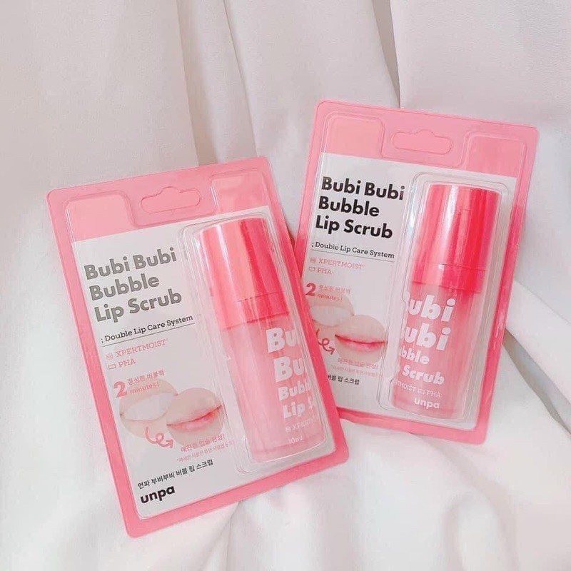 Tẩy Da Chết Môi Bubi Bubi Lip Scrub By Unpa 12ml