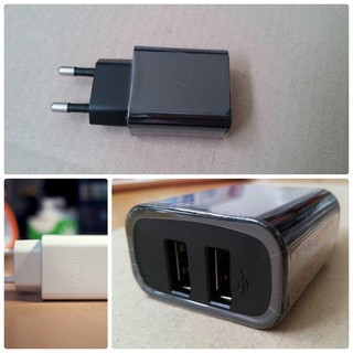 Sạc chính hãng sky vega hai cổng usb 5v / 2a