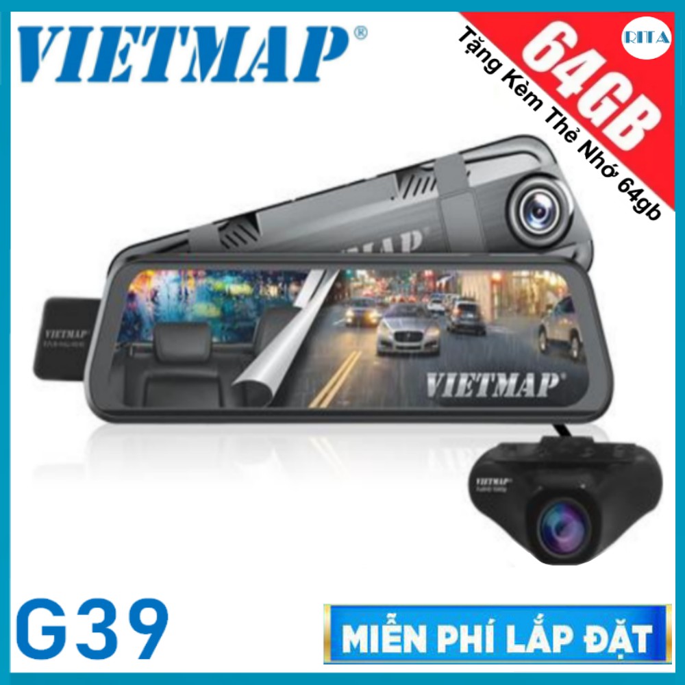 [Miễn Phí Lắp Đặt] Camera Hành Trình Vietmap G40