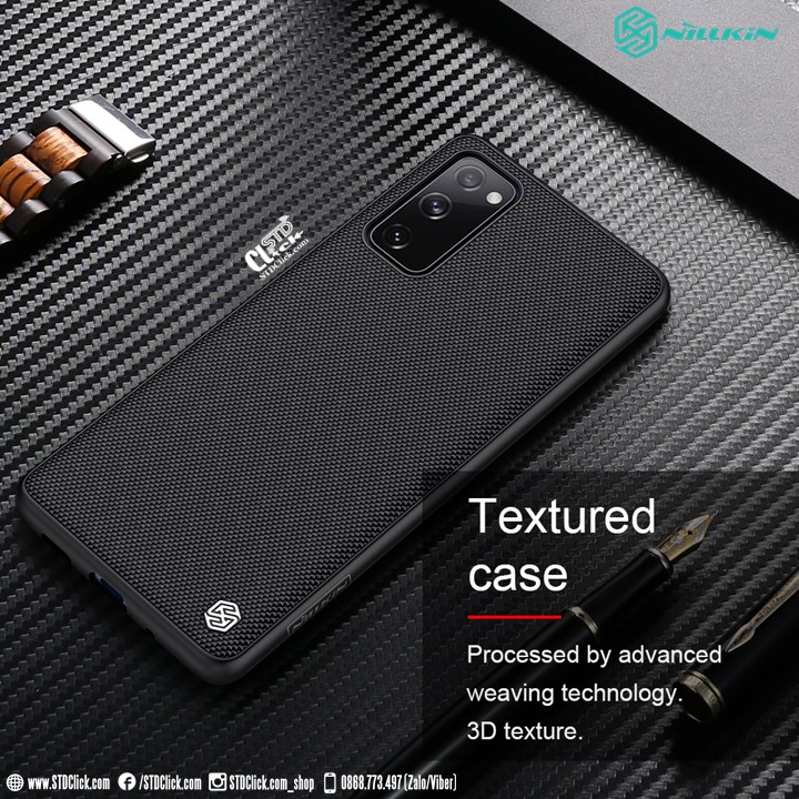 ỐP LƯNG SAMSUNG GALAXY S20 FE NILLKIN TEXTURED CHÍNH HÃNG [NEW SALEOFF] | BigBuy360 - bigbuy360.vn