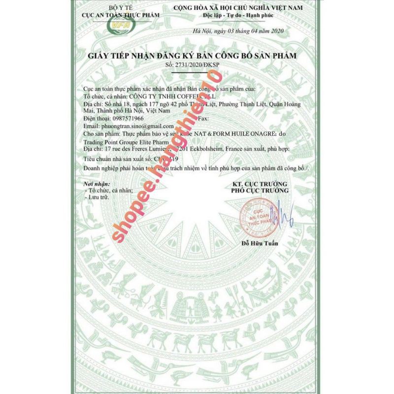 Viên uống tinh dầu hoa anh thảo Nat & Form Hữu cơ nhập khẩu Pháp hộp 120 viên | BigBuy360 - bigbuy360.vn