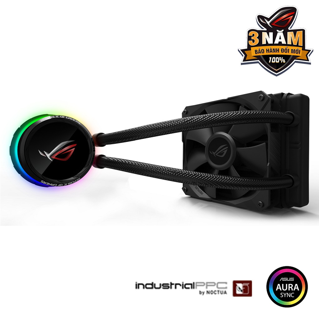 Tản nhiệt nước Asus ROG RYUO 120 - RGB 120mm Liquid CPU Cooler