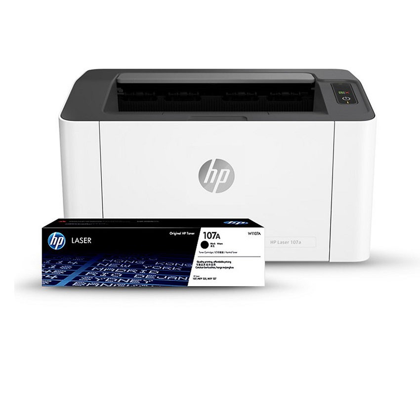 Hộp mực in laser chính hãng màu đen HP 107A  – dùng cho máy in HP 107a/ 107w/ 135a/ 135w