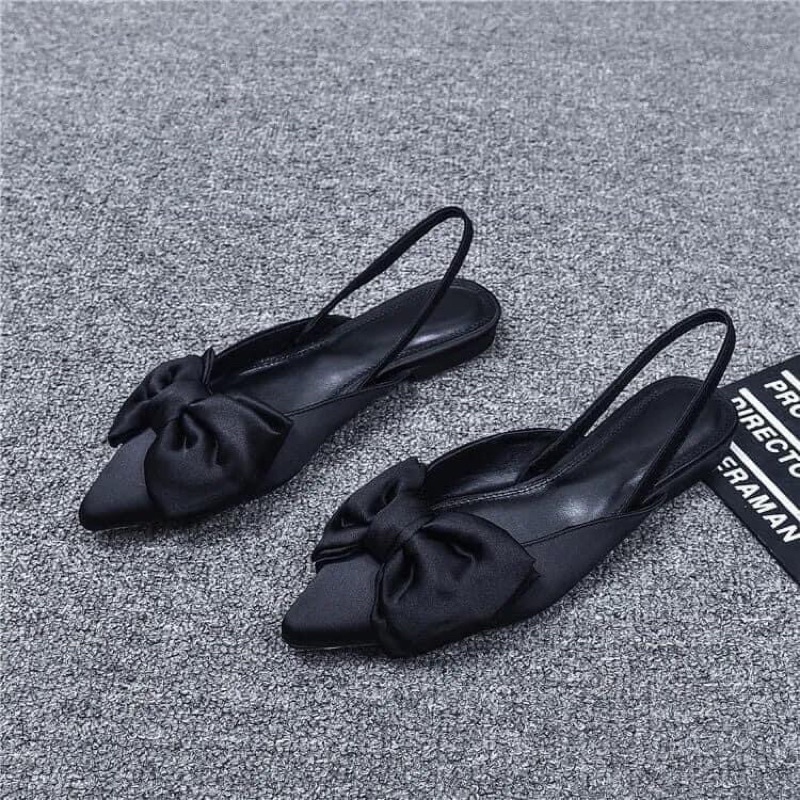 GIÀY BỆT NƠ LỤA